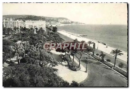 Ansichtskarte AK Nice Vue Des Jardins Albert 1er