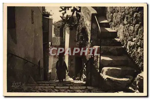 Cartes postales Eze Une Vieille Rue Du Village