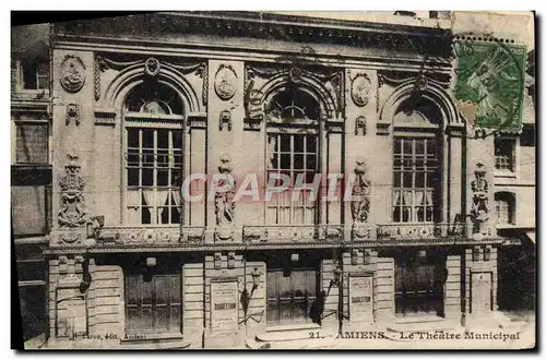 Ansichtskarte AK Amiens Le Theatre Municipal