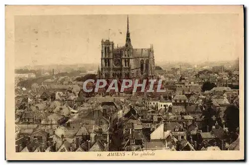 Cartes postales Amiens Vue Generale