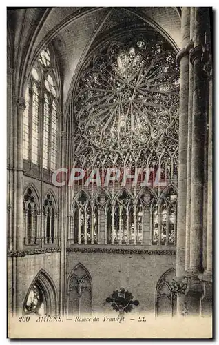 Cartes postales Amiens Rosace Du Transept