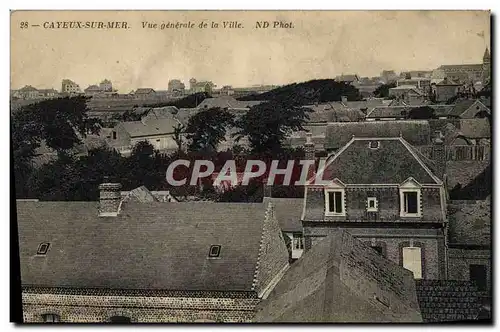 Ansichtskarte AK Cayeux Sur Mer Vue Generale De La Ville