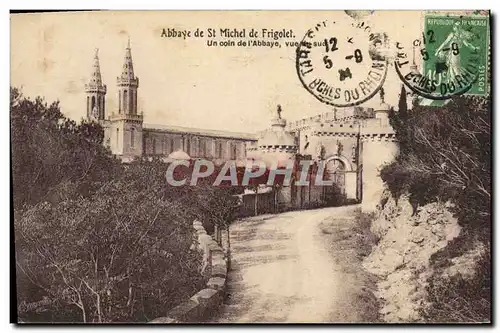 Ansichtskarte AK Abbaye de St Michel de Frigolet Un coin de l&#39abbaye