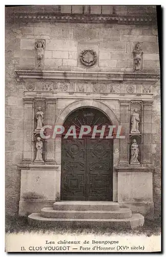 Cartes postales Clos Vougeot Porte d&#39Honneur