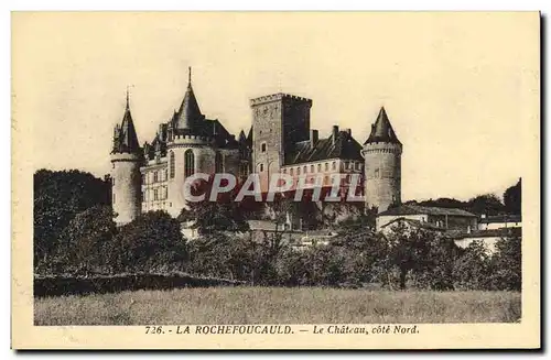 Ansichtskarte AK La Rochefoucauld Le Chateau Cote Nord