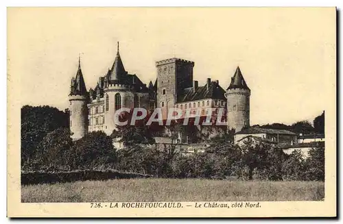 Cartes postales La Rochefoucauld Le Chateau Cote Nord