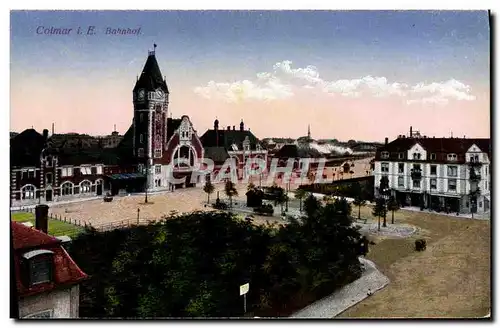 Cartes postales Colmar Bahnhof