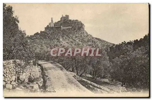 Cartes postales Eze Vue generale