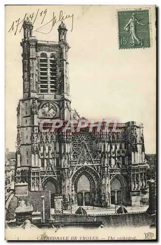 Cartes postales Cathedrale De Troyes