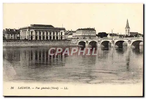 Cartes postales Saumur Vue Generale