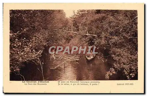 Cartes postales Le Courant d&#39Huchet Le pont des ecureuils