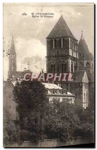 Cartes postales Strasbourg Eglise St Thomas