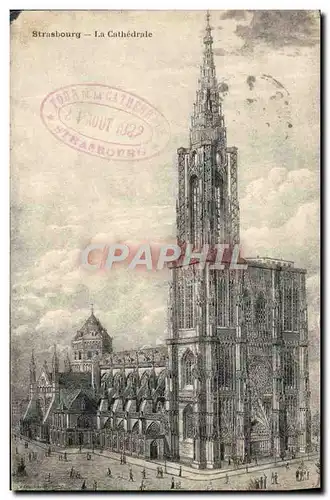 Cartes postales Strasbourg La Cathedrale