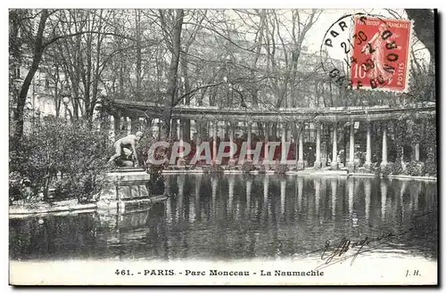 Cartes postales Paris Parc Monceau La Naumachie