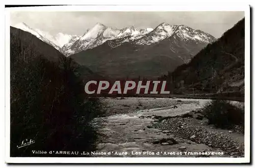 Cartes postales moderne Vallee d&#39Arreau La Neste d&#39Aure Les Plos d&#39Aret et Tramezaygues