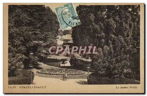 Cartes postales Chatellerault Le Jardin Public