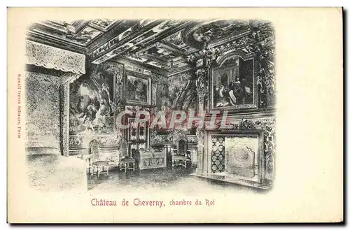 Cartes postales Chateau De Cheverny Chambre Du Roi