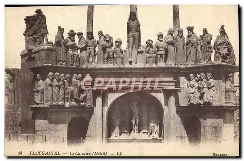 Cartes postales Plougastel Le Calvaire