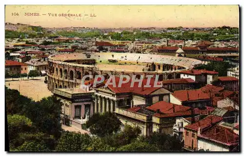 Cartes postales Nimes Vue Generale