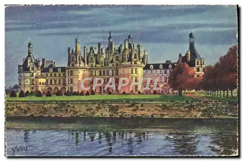 Ansichtskarte AK Chateau De Chambord Facade Nord