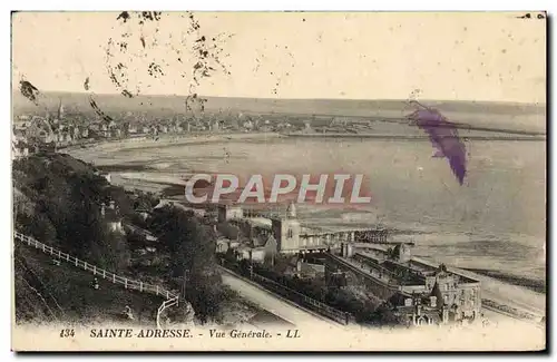 Cartes postales Sainte Adresse Vue Generale