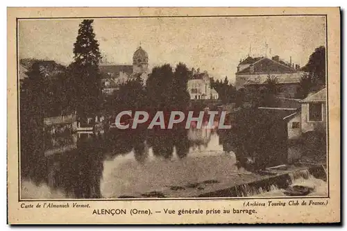 Ansichtskarte AK Alencon Vue Generale Prise Du Barrage