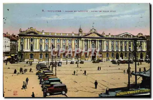 Ansichtskarte AK Toulouse Facade Du Capitole Hotel De Ville