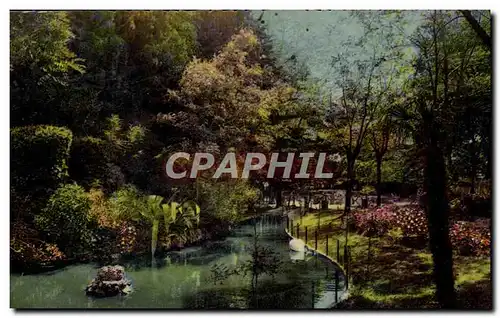 Cartes postales Lezignan Coin Du Jardin Public