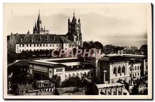 Cartes postales moderne Lausanne La Cathedrale Et I&#39Universite