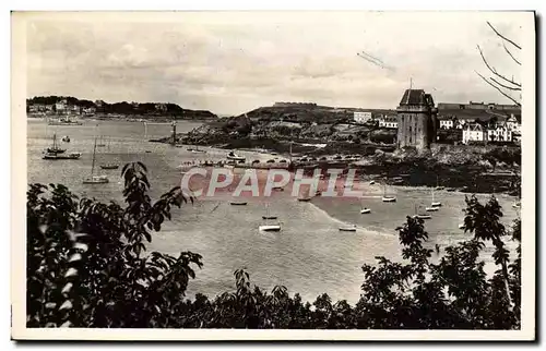 Moderne Karte Saint Servan Port Saint Pere Vu Des Corbieres Au Loin Dinard