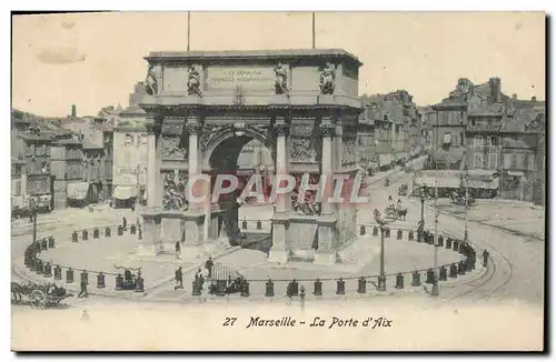 Cartes postales Marseille La Porte D&#39Aix