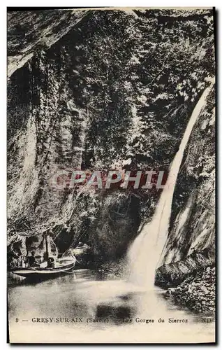 Cartes postales Gresy Sur Aix Les Gorges Du Sierroz