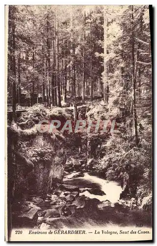 Ansichtskarte AK Environs De Gerardmer La Vologne Saut Des Cuves