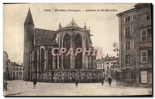 Cartes postales Epinal Abside De St Maurice