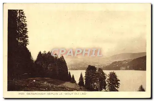 Cartes postales Gerardmer Depuis Le Bout Du Lac