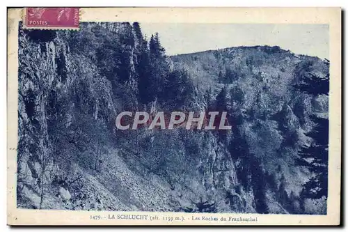 Cartes postales La Schlucht Les Roches Du Frankenthal