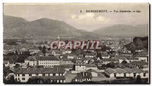 Cartes postales Remiremont Vue Generale