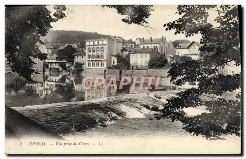 Cartes postales Epinal Vue Prise Du Cours