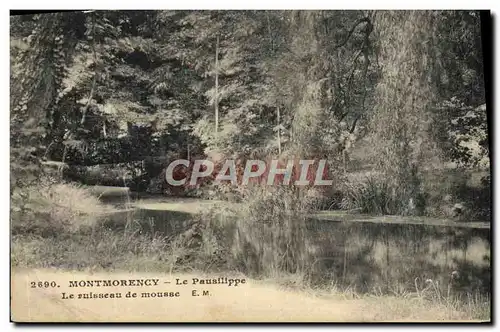 Cartes postales Montmorency Le Pausilippe Le Ruisseau De Mousse