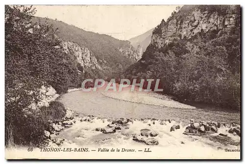 Ansichtskarte AK Thonon Les Bains Vallee De La Drance