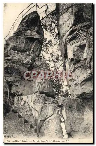 Cartes postales Saint Die Les Rochers Saint Martin