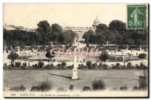 Cartes postales Paris Le Jardin Du Luxembourg