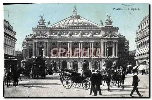 Cartes postales Paris L&#39Opera