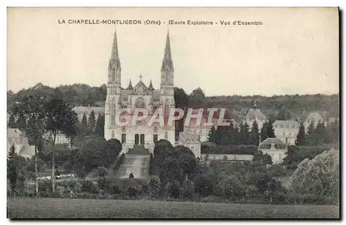 Cartes postales La Chapelle Montligeon Oeuvre Expiatoire Vue D&#39Ensemble