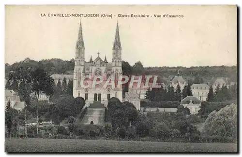 Cartes postales La Chapelle Montligeon Oeuvre Expiatoire Vue D'Ensemble