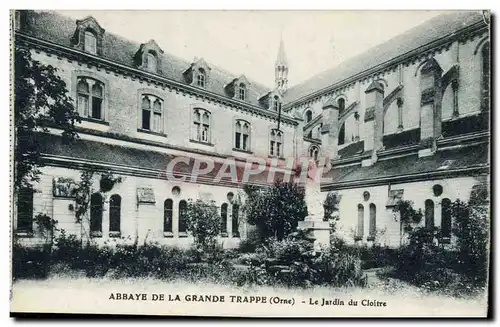 Cartes postales Abbaye De La Grande Trappe Le Jardin Du Cloitre