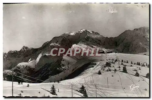 Cartes postales moderne St Gervais Les Bains Le Mont Blanc vu du Mont d&#39Arbois