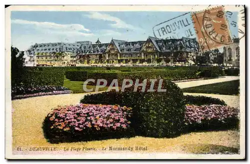 Cartes postales Deauville La Plage Fleurie Le Normandy Hotel