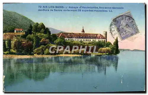 Ansichtskarte AK Aix Les Bains L&#39Abbaye D&#39Hautecombe Ancienne Necropole des ducs de Savoie