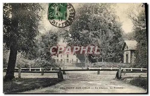 Cartes postales Bretigny Sur Orge Le Chateau La Fontaine